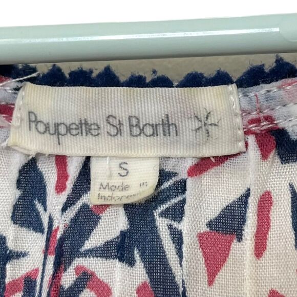 Poupette St Barth Nola Mini Dress Women’s Size Small Boho Tank Slinky Weave - Picture 11 of 12